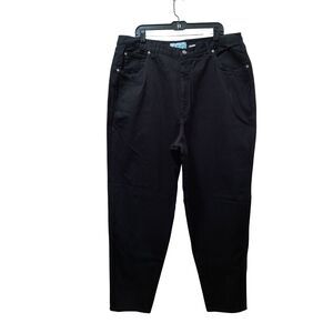 Vintage L.A. Blues Jeans Women’s 24 Black Tapered New with Tags 38x33